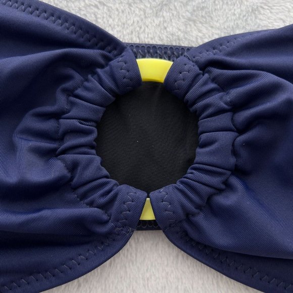 SOLID & STRIPED Women The Tati Top Bottom 2-Piece Bikini Set.Sz XL Navy NWT 0097 - Picture 10 of 16